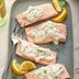 Poached Salmon with Dill Sauce