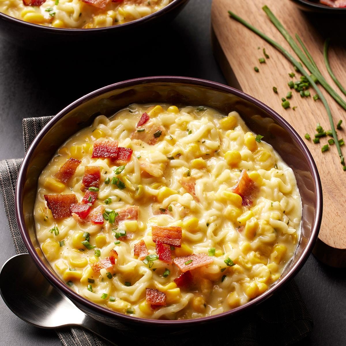 Ramen Corn Chowder