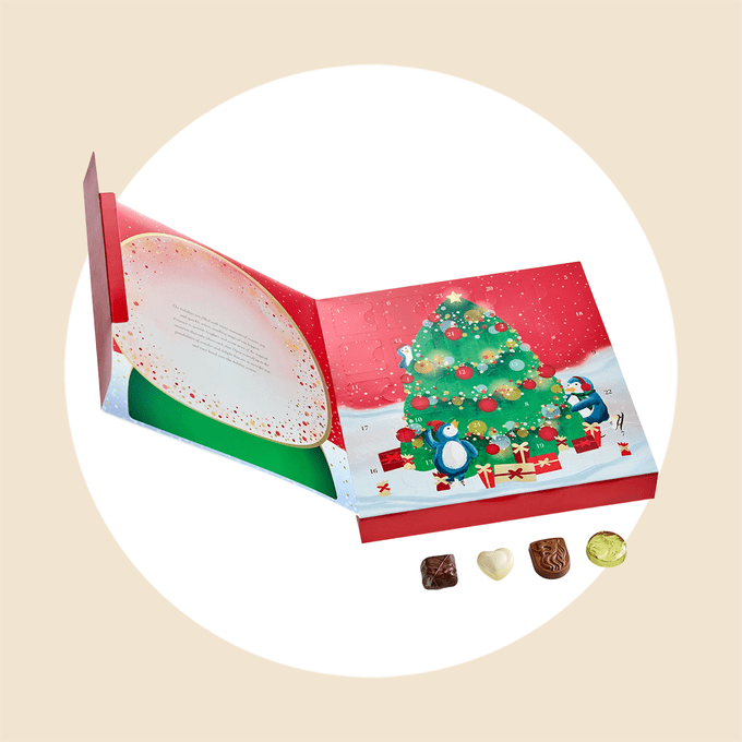 2025 Holiday Classic Chocolate Advent Calendar Via Godiva.com