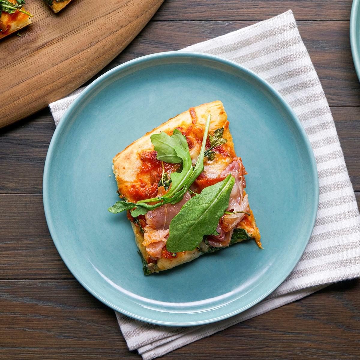 Prosciutto and Arugula Pizza