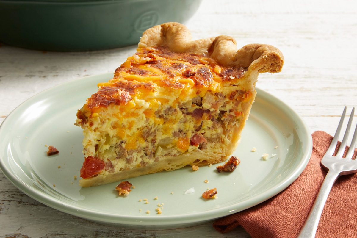 Cheeseburger Quiche