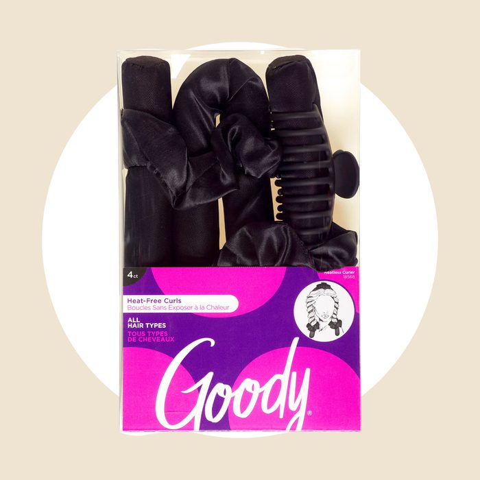 Goody Black Overnight Heatless Hair Curler Set Via Walmart.com