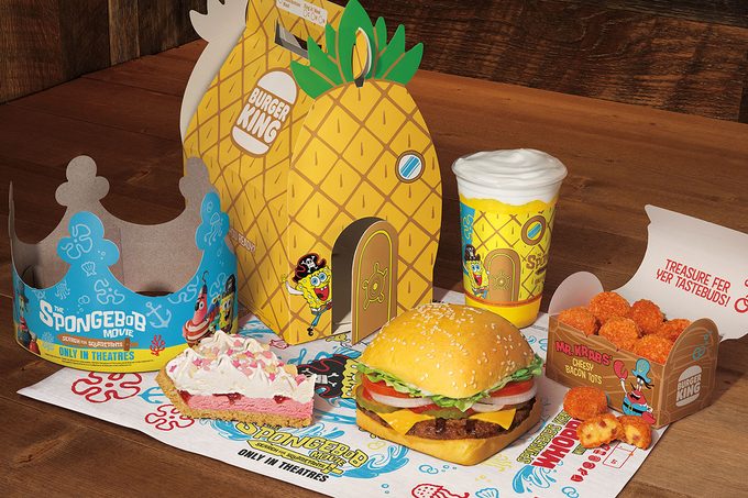 Burger King X Spongebob