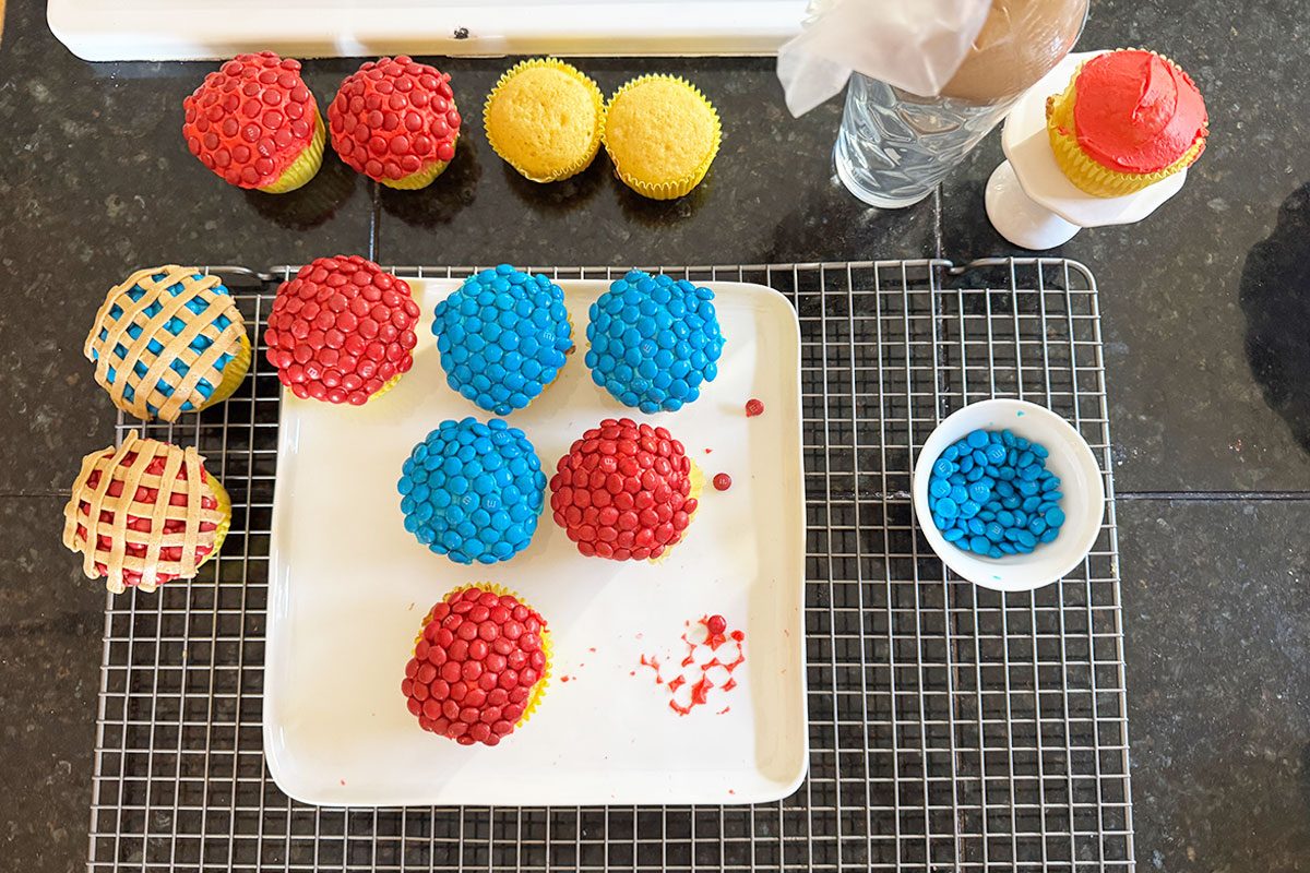Make Cupcakes Look Like Mini Pies Img 6052