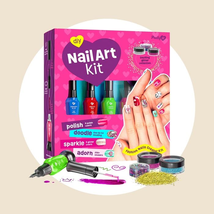 Nail Art Studio Kit For Girls Via Walmart.com