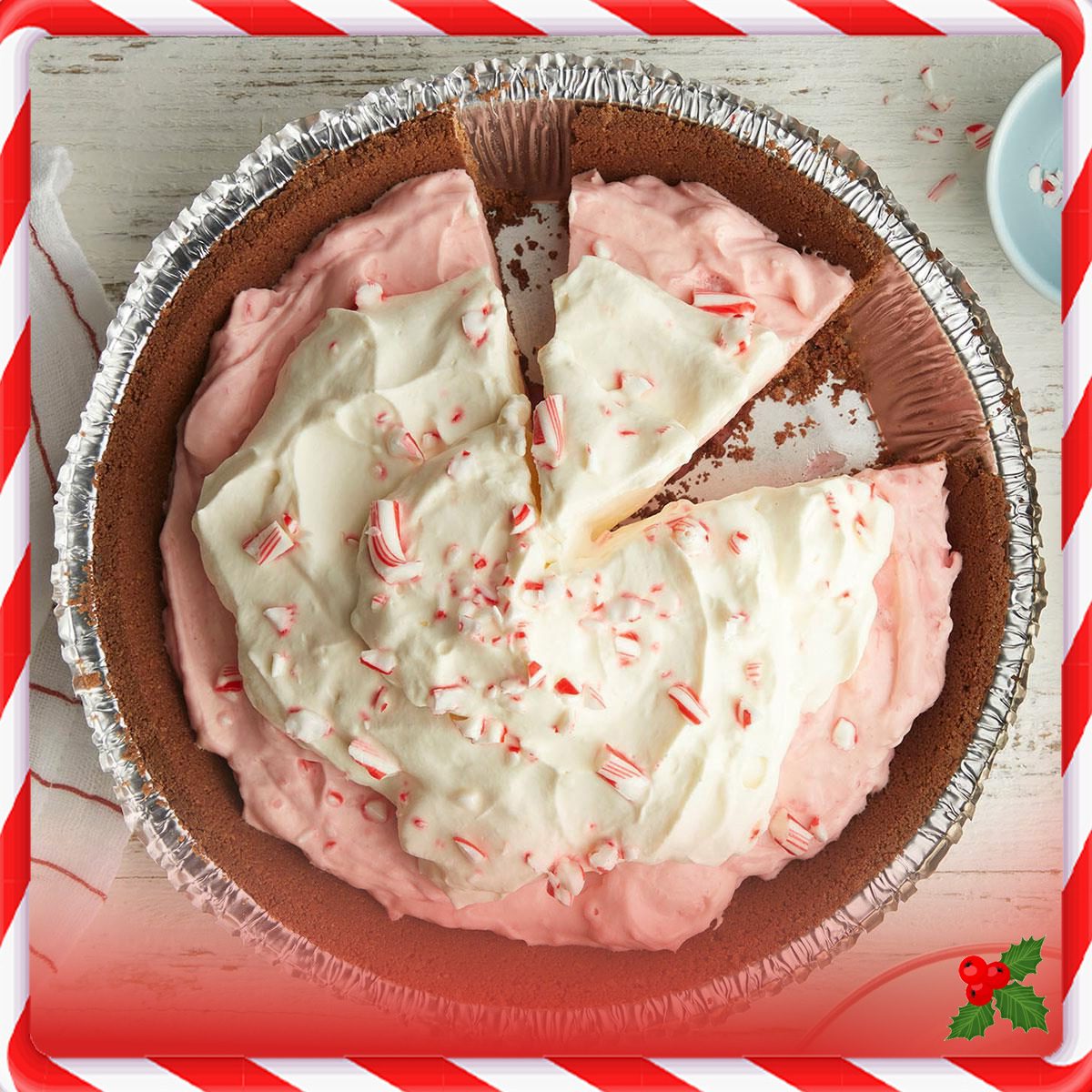 Candy Cane Pie 