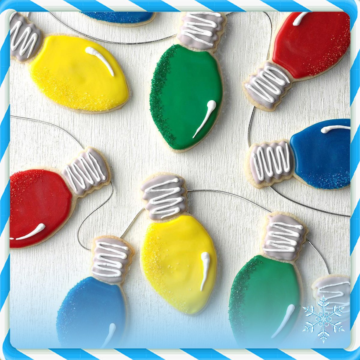 Christmas Lights Cookies
