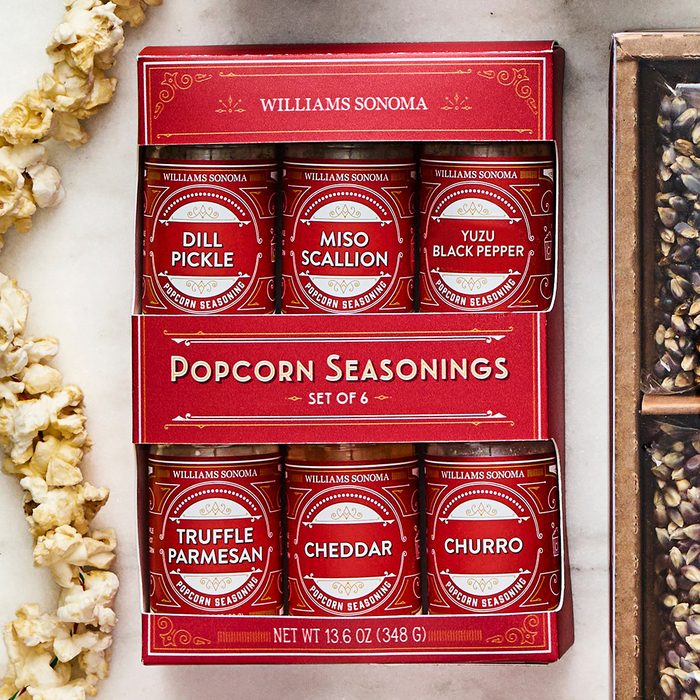 Williams Sonoma Popcorn Seasoning Gift Set Via Williams Sonoma.com
