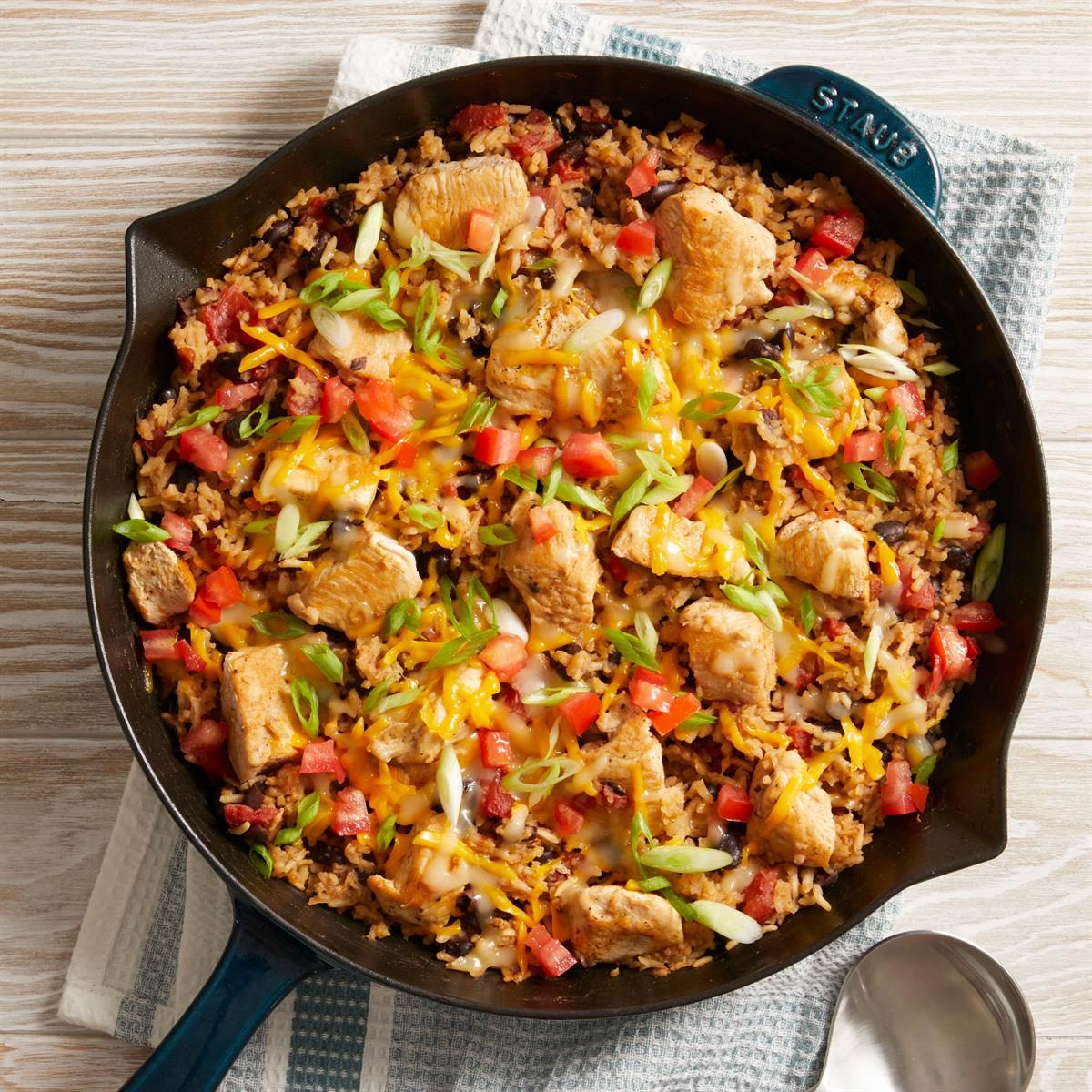 Chicken Burrito Skillet