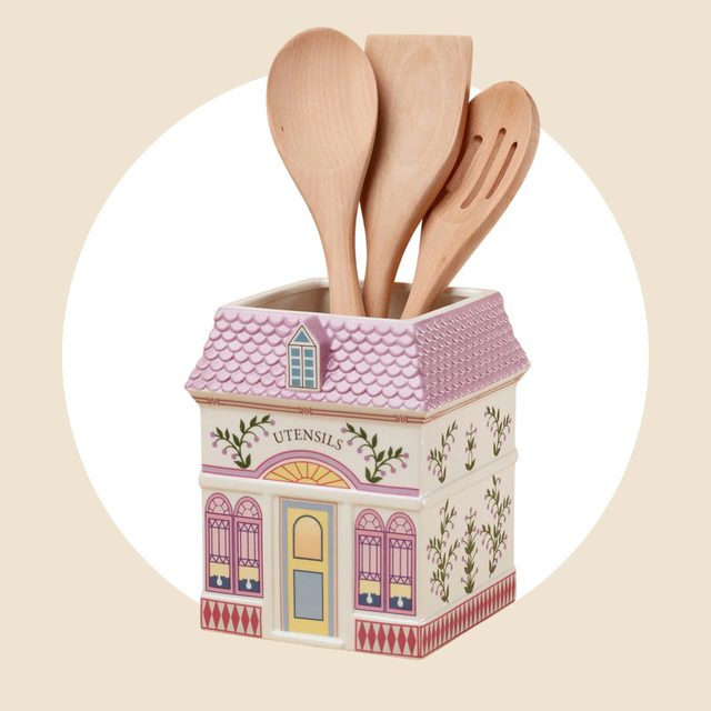 Lenox Spice Village Utensils And Crock Set