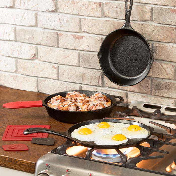 Lodge 10.5 Seasoned Cast Iron Griddle Via Walmart.com