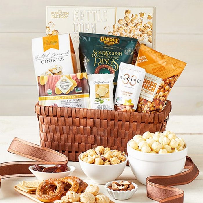 Classic Gourmet Gift Basket Via 1800flowers.com