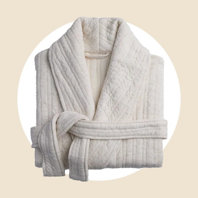 Cozy Knit Robe Via Parachutehome.com 1