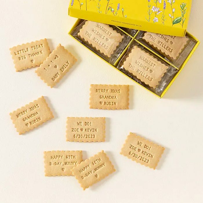 Custom Message Shortbread Via Uncommongoods.com