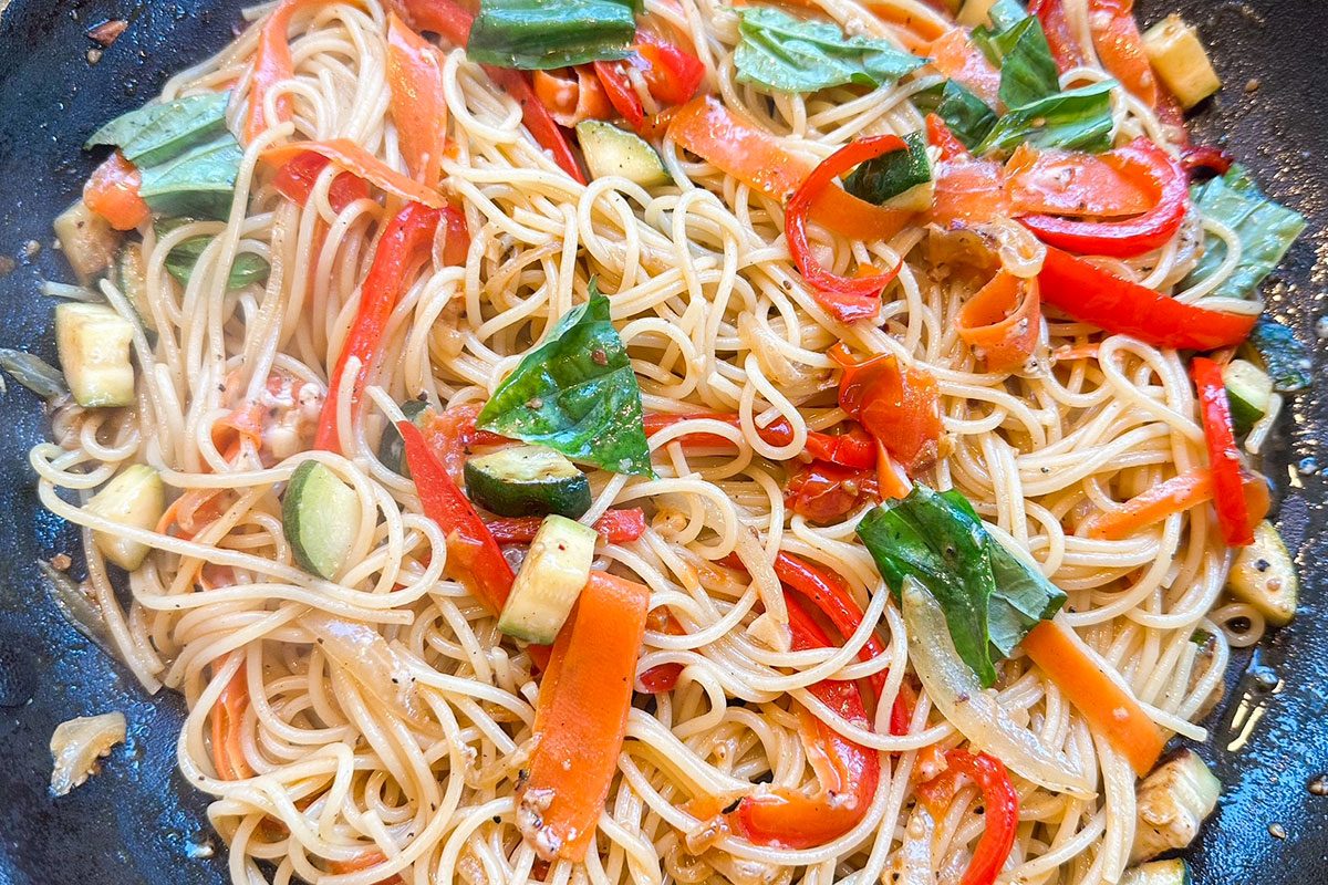 I Tried Drew Barrymore's Pasta Primavera