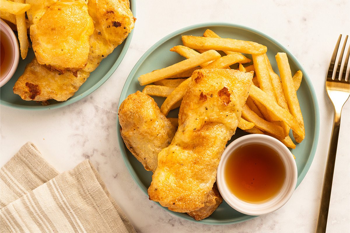 I Tried Rice Paper Fish And Chips Fish And Chips Hero Kristina Vanni For Taste Of Home