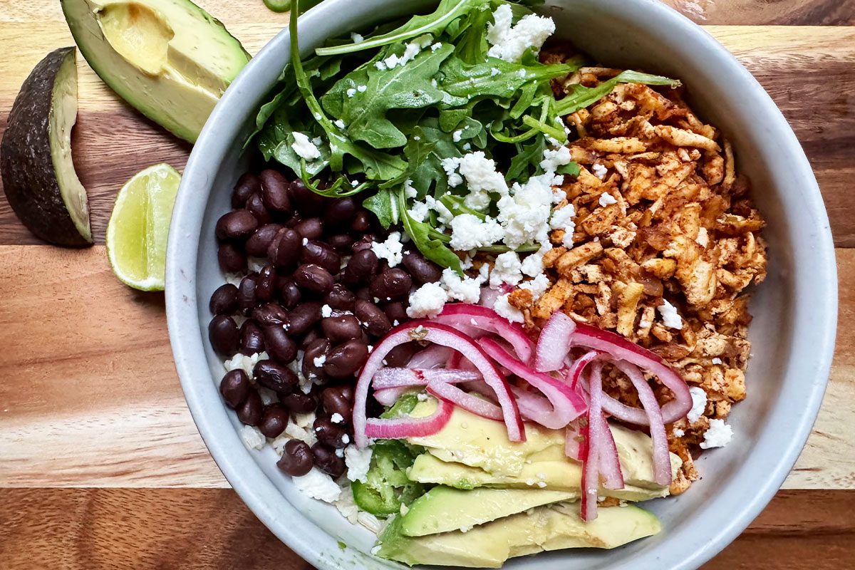I Tried Shredded Tofu Shredded Tofu Bowl Balla