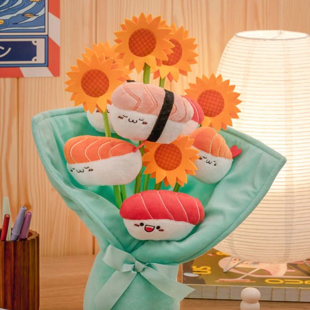 Smoko Sushi Trio Plush Bouquet