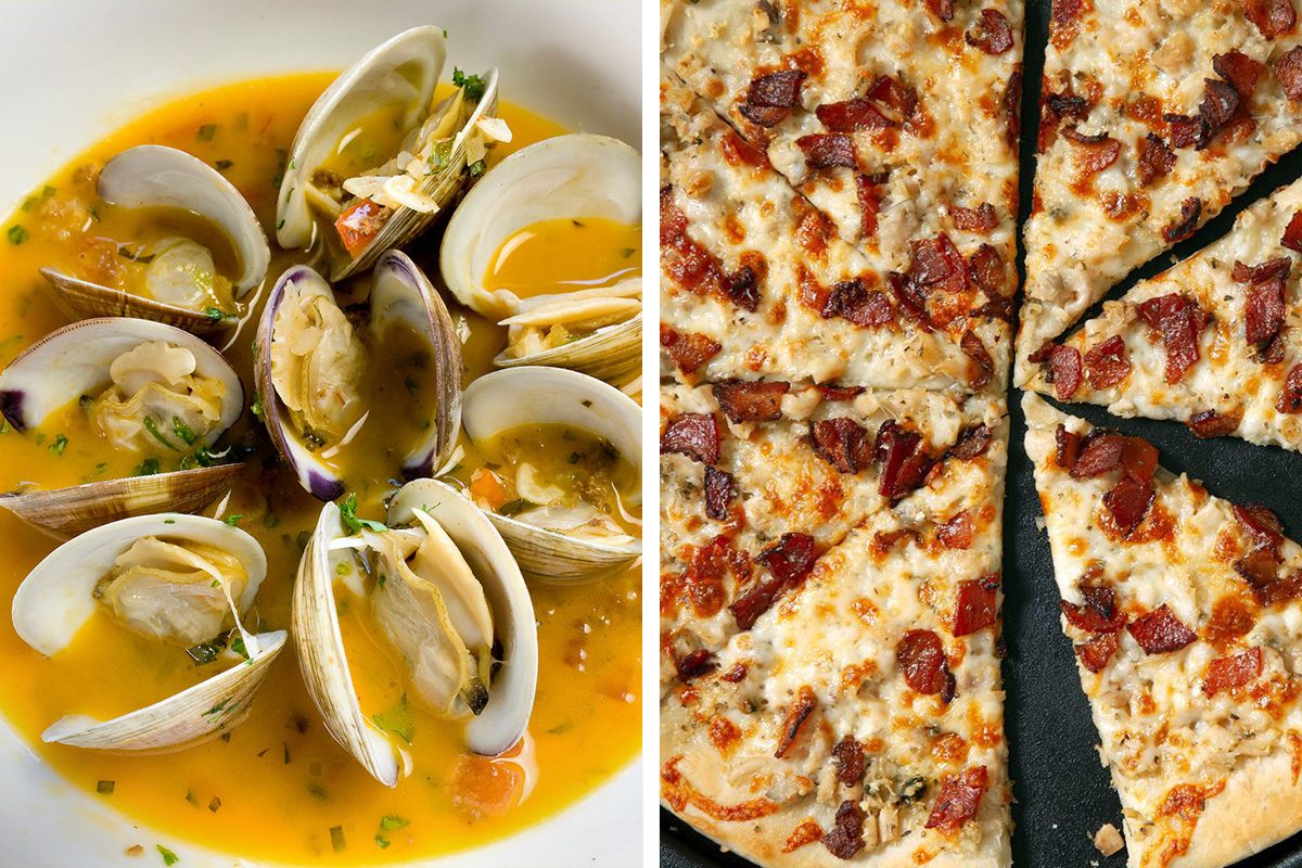 5 Most Unexpected Food Pairings  Clams Pizza