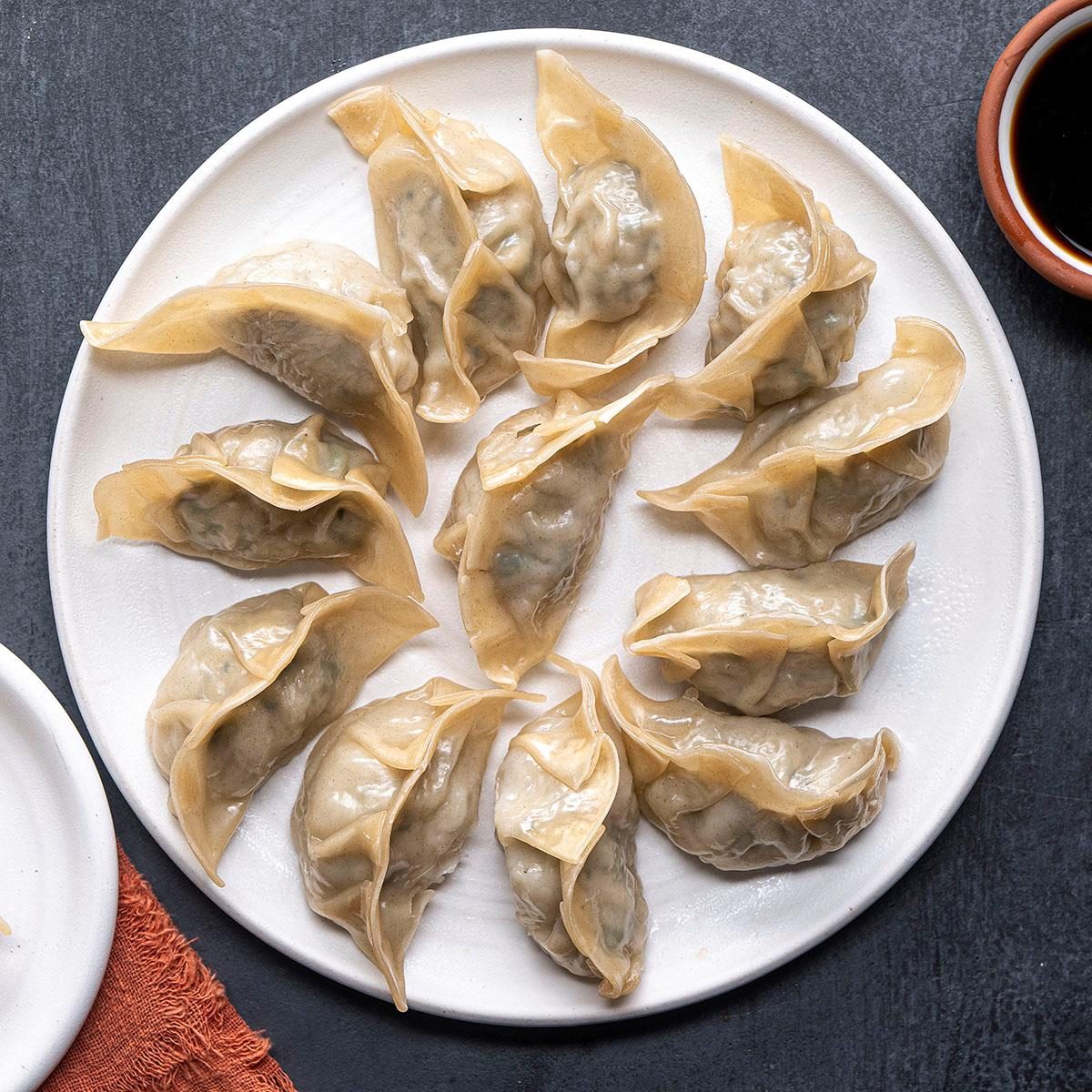 Asian Chicken Dumplings