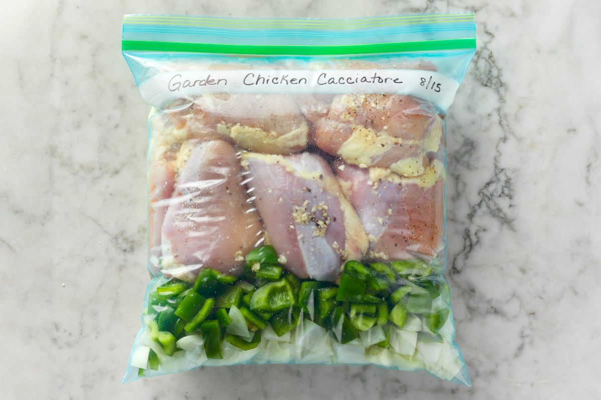 Garden Chicken Cacciatore Ingredients