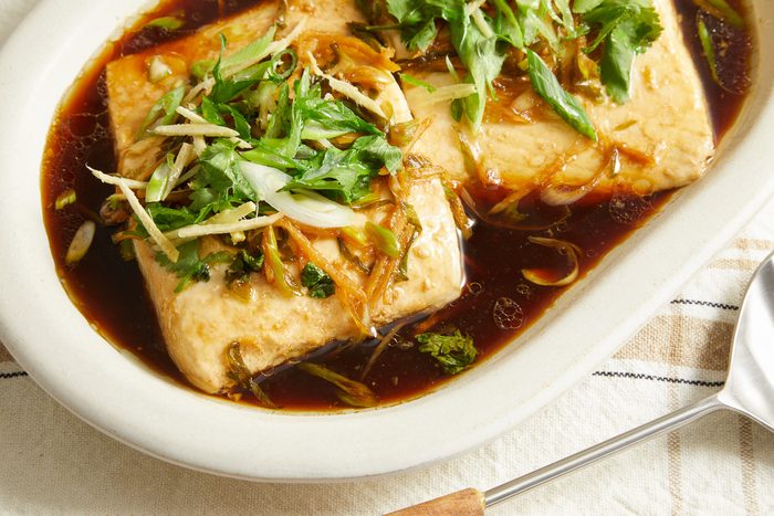Ginger Scallion And Soy Steamed Fish