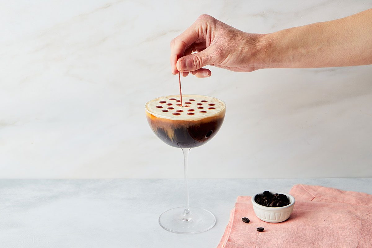 How To Make Espresso Heart Tinis